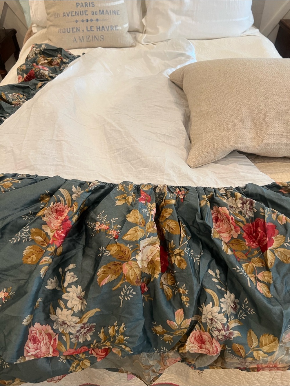 Ralph Lauren Sinclair King Bed Skirt - Picture 8 of 11